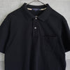 Burberry 黑色马标志刺绣短袖 Polo 衫