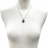 ジョージジェンセン ガーネット イヤーネックレス ペンダント ネックレス シルバー レディース - NEWSED