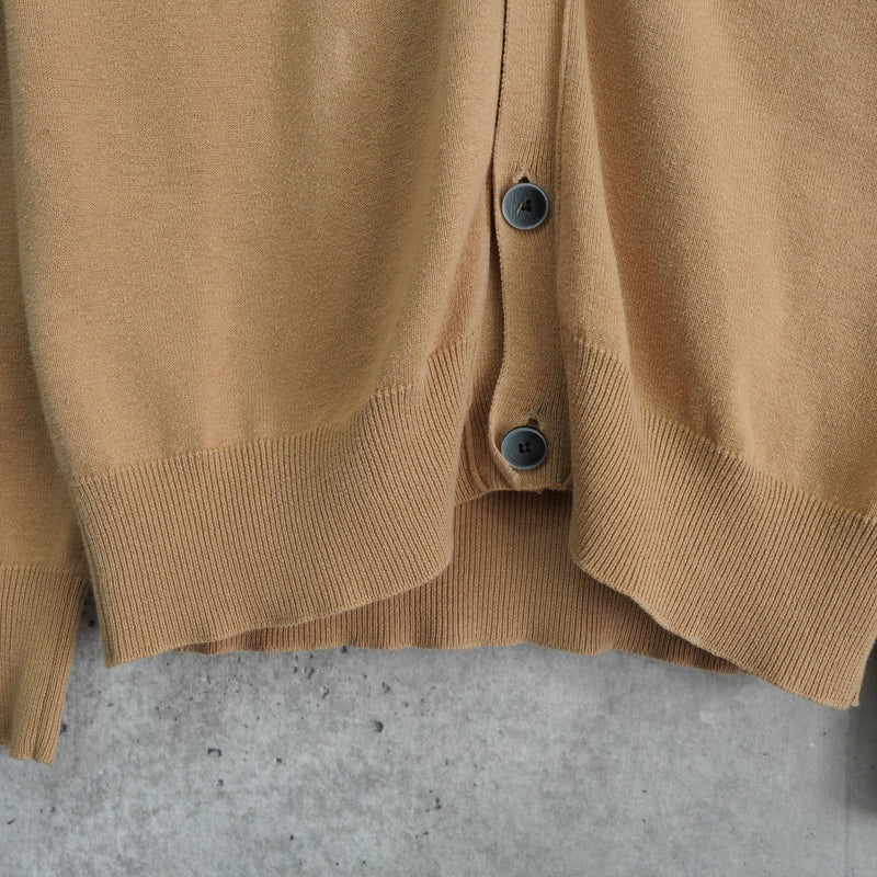 プレイ コム デ ギャルソン ハートロゴ カーディガン ベージュ - NEWSED