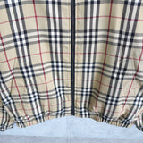 バーバリー ロンドン リバーシブル ブルゾン ノバチェック×コーデュロイ ベージュ/ブラック - NEWSED