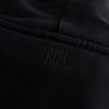 Amiparis College Logo Hoodie Parka Black