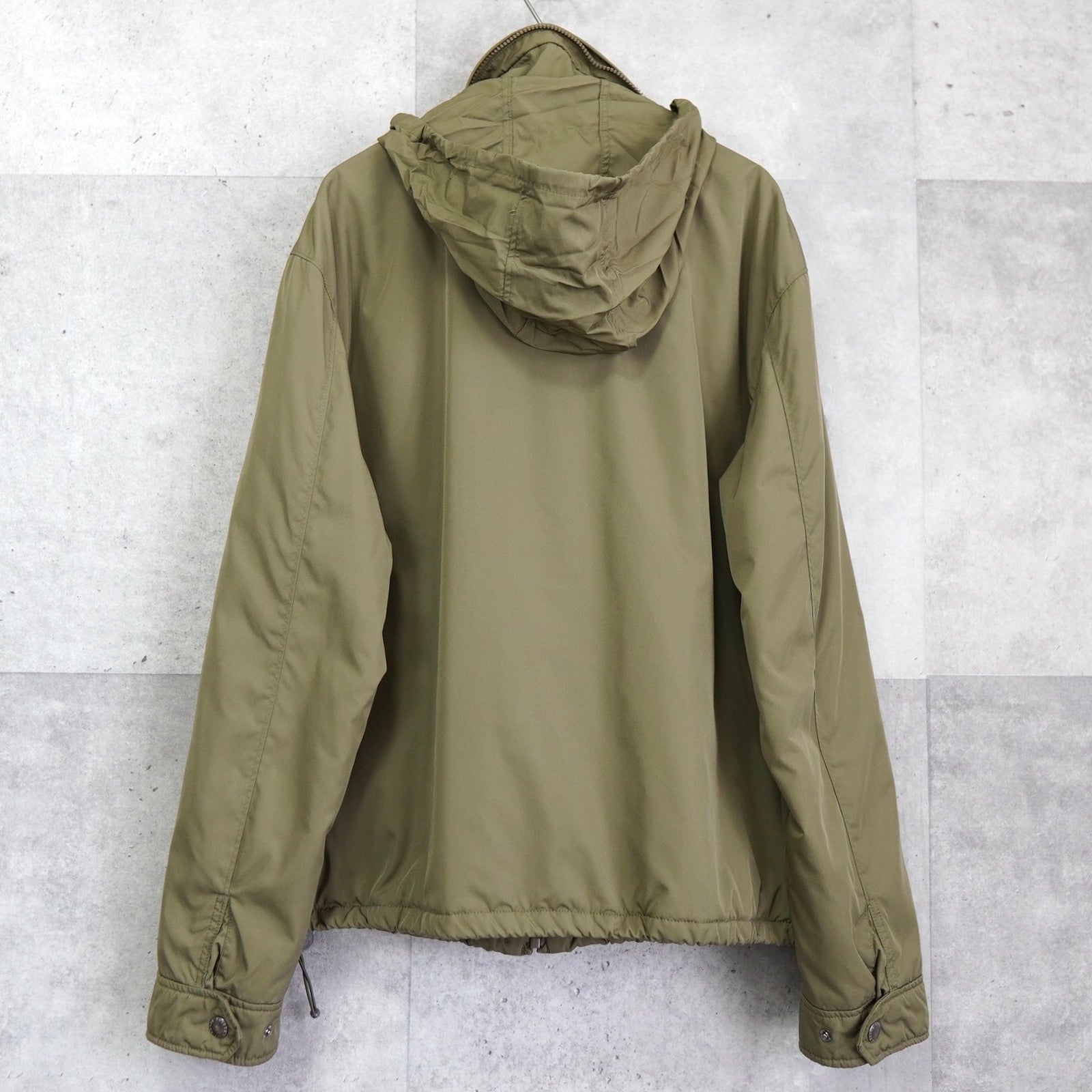 ポロ ラルフローレン ロゴ 裏地フリース 収納フード ナイロン