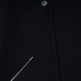 ジルサンダー チェスターコート ウールコート ブラック レディース - NEWSED