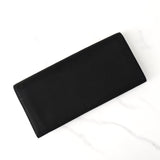 プラダ ポコノ テスート ナイロン 三角プレート 長財布 二つ折り財布 ブラック ギャランティーカード - NEWSED