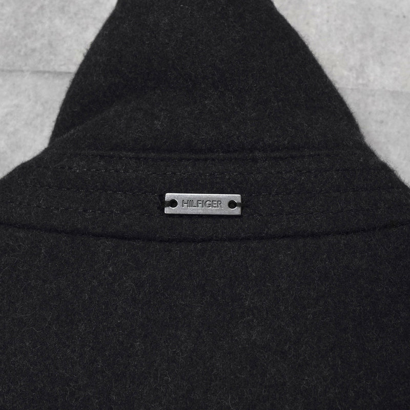 トミー ヒルフィガー ピーコート メンズ グレー - NEWSED