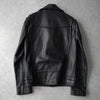 ビバスタジオ 本革 グレインレザー ダブル ライダースジャケット レザージャケット ブラック メンズ
