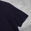 Loewe Anagram Embroidered Short Sleeve Polo Shirt in Navy
