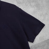 ロエベ アナグラム 刺繍 半袖ポロシャツ ネイビー - NEWSED