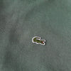 Lacoste 徽标贴片短袖针织 Polo 衫（绿色）