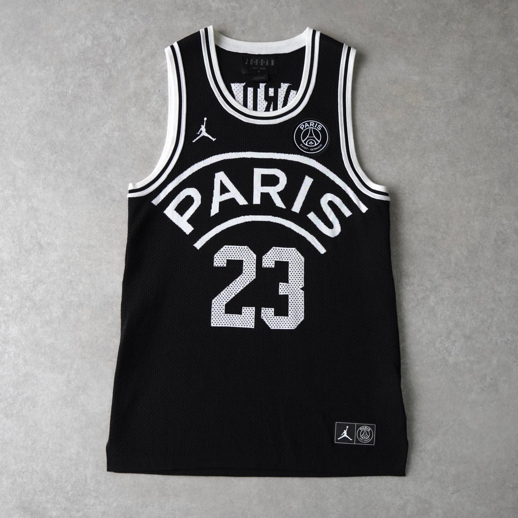 Nike Jordan Knit 比赛衬衫 黑色 x 白色