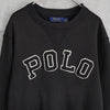 Polo Ralph Lauren College Logo Sweatshirt Black