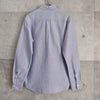 Maison Kitsune Tricolor Fox Oxford Shirt Long Sleeve Shirt Saxe Blue