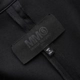 エムエムシックス メゾン マルジェラ ノースリーブ プルオーバー ジャケット ベスト ブラック レディース - NEWSED