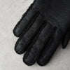 エムエムシックス メゾンマルジェラ ロング レザー 手袋 グローブ ブラック メンズ タグ付き未使用品