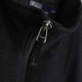 ポロ バイ ラルフローレン スモールポニーロゴ 刺繍 ウール ブルゾン ハイネック チャコールグレー - NEWSED