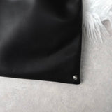 エムエムシックス メゾン マルジェラ レザー ジャパニーズバッグ トートバッグ ブラック - NEWSED