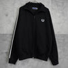 フレッドペリー ヴィンテージ バックビジューロゴ トラックジャケット ブラック