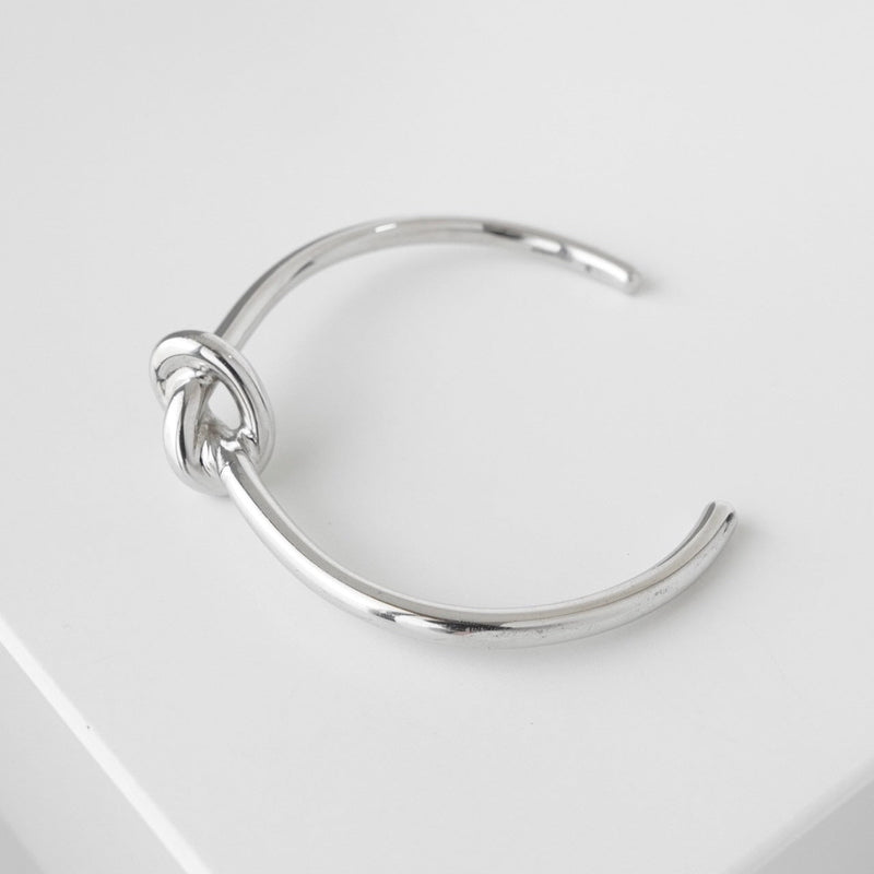 セリーヌ ノット エクストラ シン バングル シルバー レディース - NEWSED