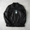 ポリス ラムレザー シングル ライダースジャケット レザージャケット ブラック メンズ タグ付き未使用品
