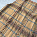 イヴ サンローラン ヴィンテージ 金ボタン レンチコート ウールライナー付き ベージュ - NEWSED