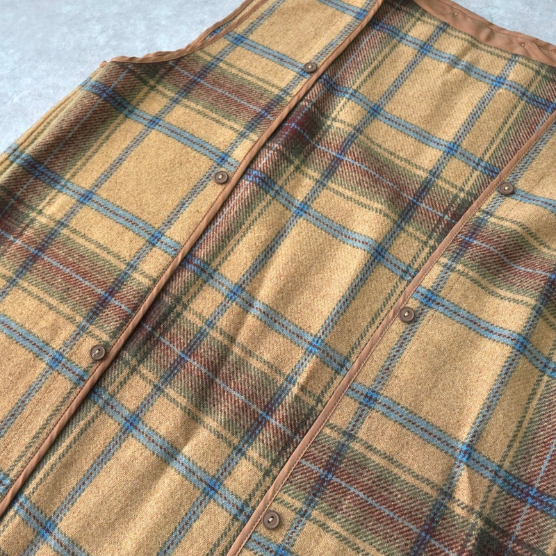 イヴ サンローラン ヴィンテージ 金ボタン レンチコート ウールライナー付き ベージュ - NEWSED