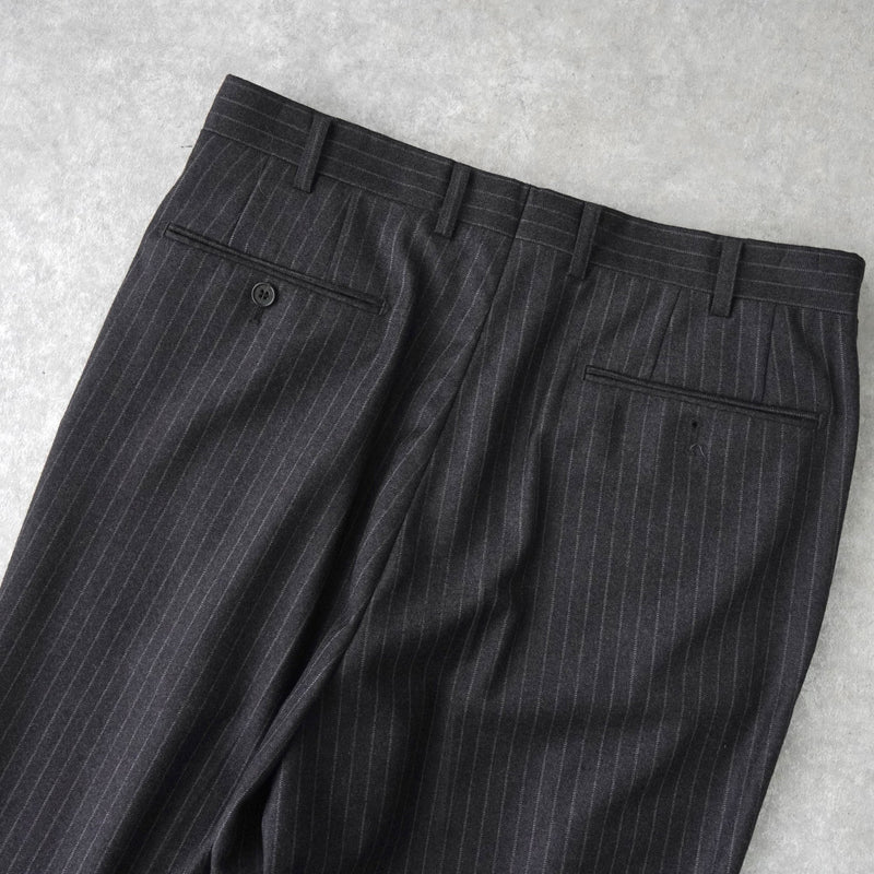 ジバンシィ ジバンシー シングル セットアップ スーツ ピンストライプ グレー - NEWSED