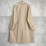 バーバリー ヴィンテージ ノバチェック裏地 ステンカラコート ベージュ - NEWSED