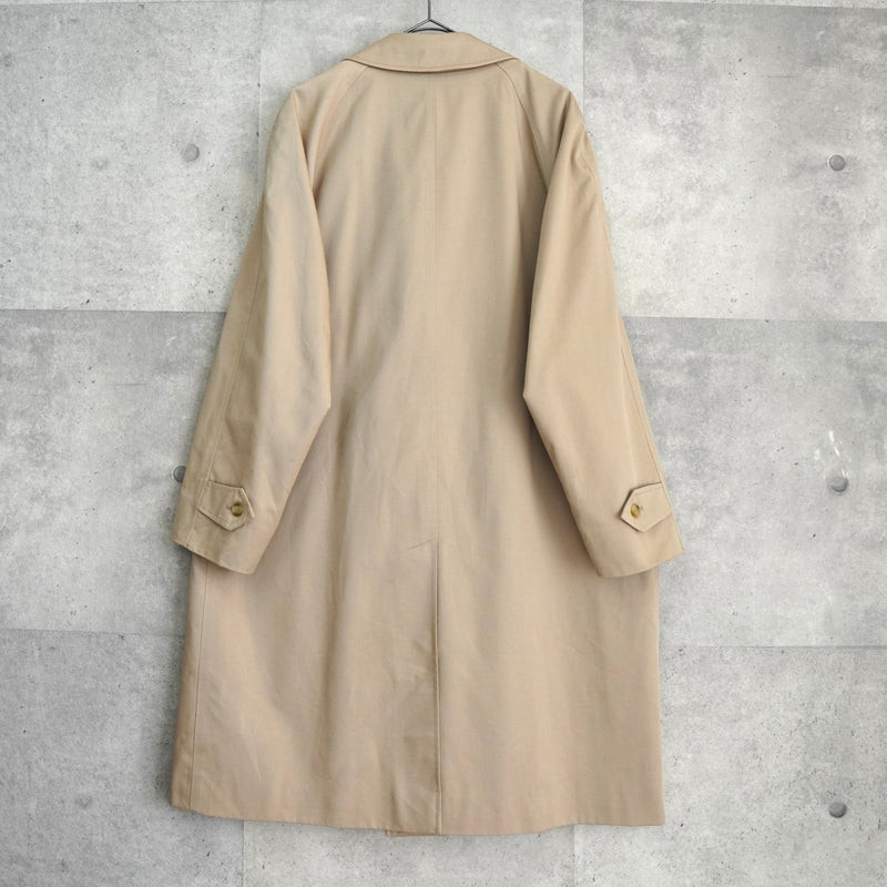 バーバリー ヴィンテージ ノバチェック裏地 ステンカラコート ベージュ - NEWSED