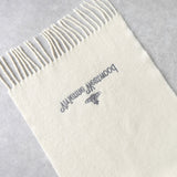 ヴィヴィアン ウエストウッド オーブ ウール マフラー アイボリー - NEWSED