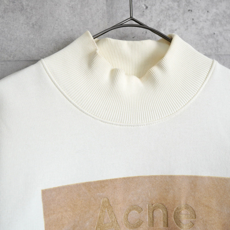 完売品】acne studios スウェットモックネックオーバーサイズ 完売品】acne studios スウェットモックネックオーバーサイズ
