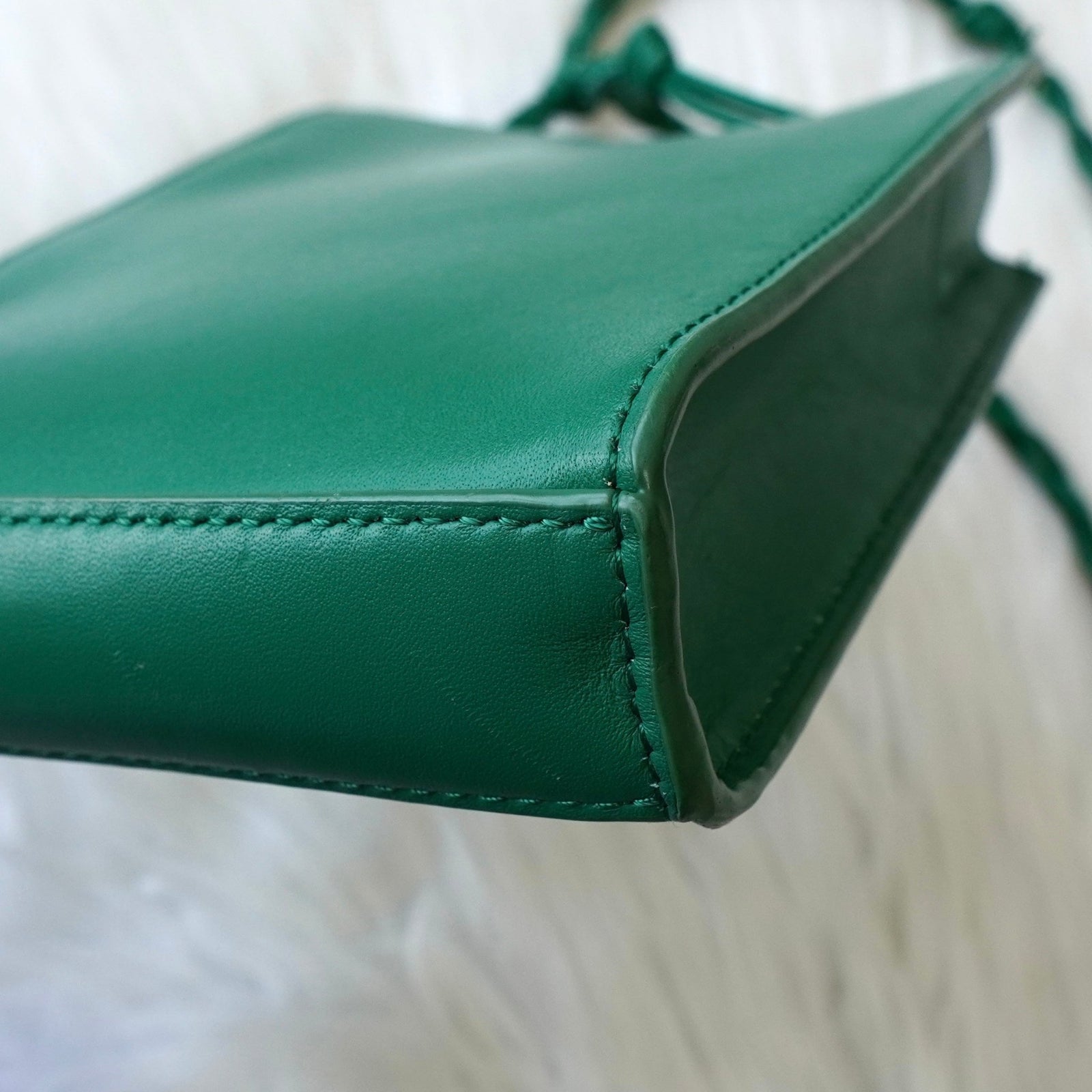 美品】JIL SANDER タングル スモール ショルダーバッグ グリーン JIL 