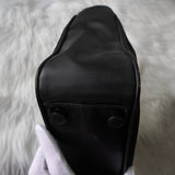 プラダ ポコノ テスート ナイロン / レザー ハンドバッグ トライアングルロゴ ブラック - NEWSED