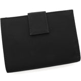 プラダ トライアングルロゴ テスート / サフィアーノ 二つ折り財布 ブラック - NEWSED