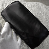 セリーヌ ヴィンテージ トリオンフ カーフ レザー ハンドバッグ 自立型 ブラック - NEWSED