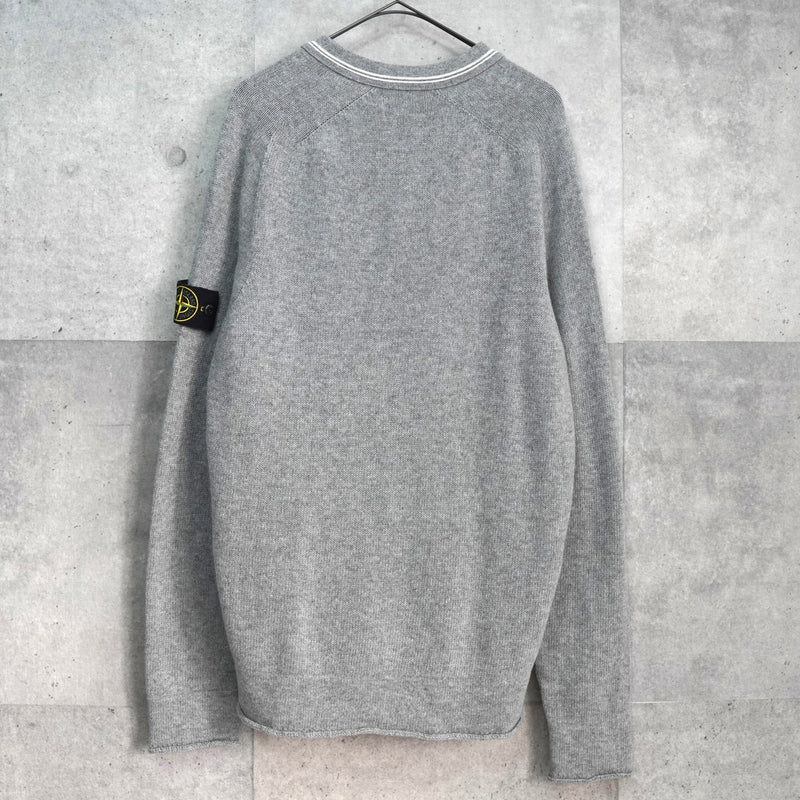 ストーン アイランド ウール ニット グレー - NEWSED