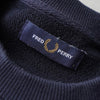 Fred Perry 徽标刺绣黑色运动衫