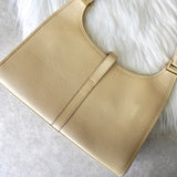 グッチ ジャッキー レザー ハンドバッグ ベージュ - NEWSED