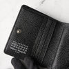 メゾン マルジェラ カレンダーロゴ レザー 二つ折り財布 コンパクトウォレット ブラック 箱付き