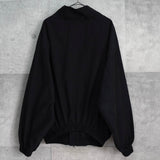 バレンシアガ ロゴ ナイロンブルゾン ブラック - NEWSED