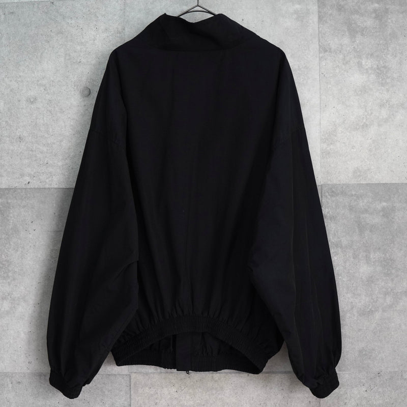 バレンシアガ ロゴ ナイロンブルゾン ブラック - NEWSED