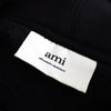 Amiparis Amiparis 徽标连帽衫 派克大衣 黑色