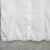 プラダ 刺繍 ノースリーブ シャツ ブラウス ホワイト レディース