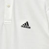 Adidas Performance Logo Short Sleeve Polo Shirt White