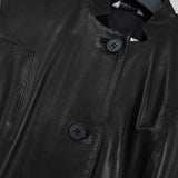 バリー レザーコート ブラック レディース - NEWSED