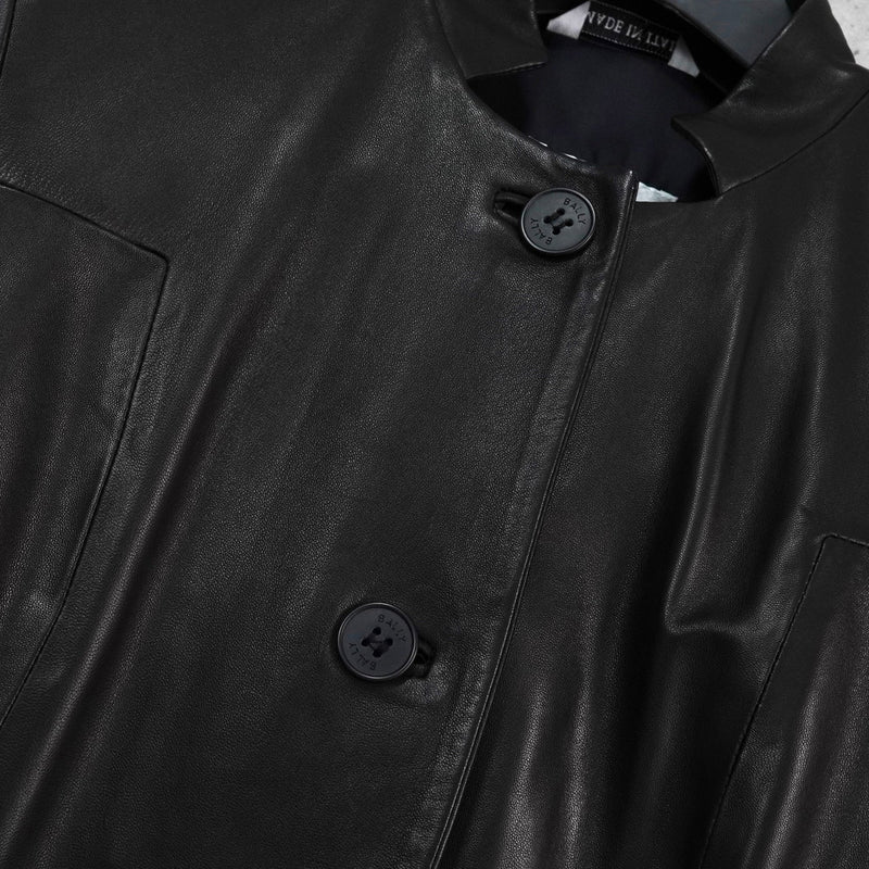 バリー レザーコート ブラック レディース - NEWSED