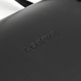 ロエベ ロゴ 自立型 レザー ハンドバッグ ブラック - NEWSED