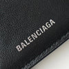 バレンシアガ エブリデイ レザー 三つ折り財布 コンパクトウォレット ブラック
