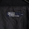 ポロ バイ ラルフローレン スモールポニーロゴ 刺繍 ウール ブルゾン ハイネック チャコールグレー