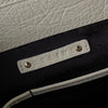 Celine Boogie Macadam Canvas/Leather Handbag Brown/Ivory