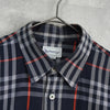バーバリー ヴィンテージ ノバチェック 長袖シャツ ネイビー